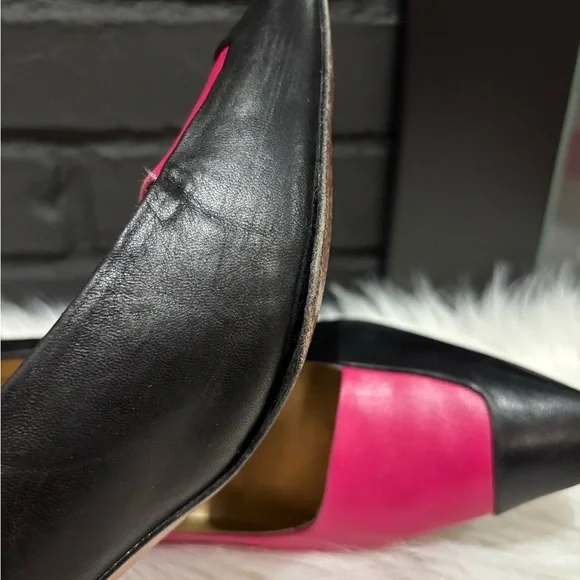 Evan Picone Black and Pink Women's Heels - Picture 4 of 15